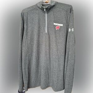 UA Wisconsin Quarter-zip